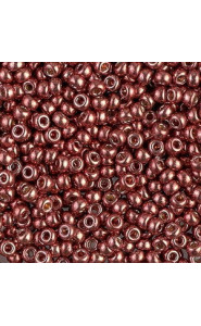 Miyuki rocailles Perlen 8/0 - Duracoat galvanized dark berry 8-4212